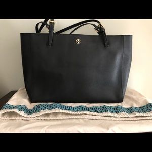 Black Tory Burch Laptop Tote